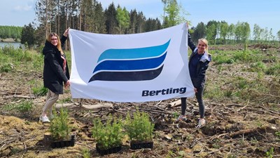 Tree Planting Action in Harz Mountains on today’s “Love a Tree Day”