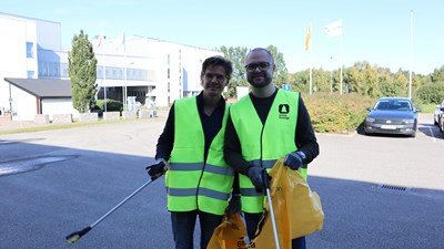 Bertling Sweden participates in local cleanup session