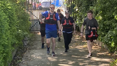 Middlesbrough Team enjoy Tees River Boat Race and Family Fun Day