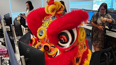 Bertling Singapore celebrates Lunar New Year