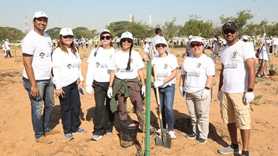 Bertling Dubai participates in tree planting initiative