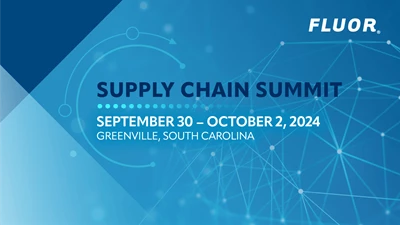 Bertling to attend Fluor Supply Chain Summit 2024