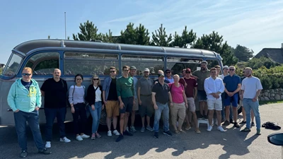 Bertling's Shipping/Chartering from Hamburg attends team building on Sylt