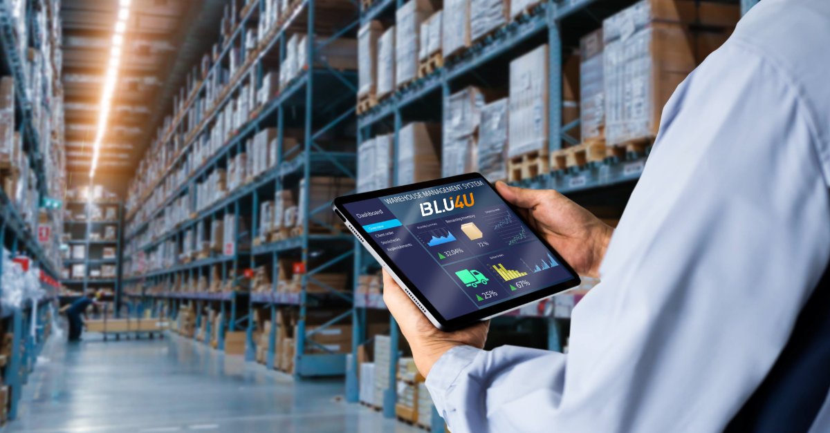 BLU4U warehouse visibility - Complete control of your supply chain