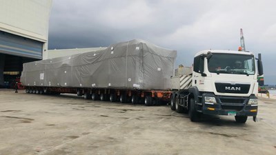 Bertling transports heavy cold box and lox box from UAE to Germany