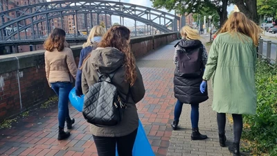 Clean-up session by our Head Office in Hamburg