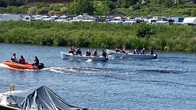 Middlesbrough Team enjoy Tees River Boat Race and Family Fun Day
