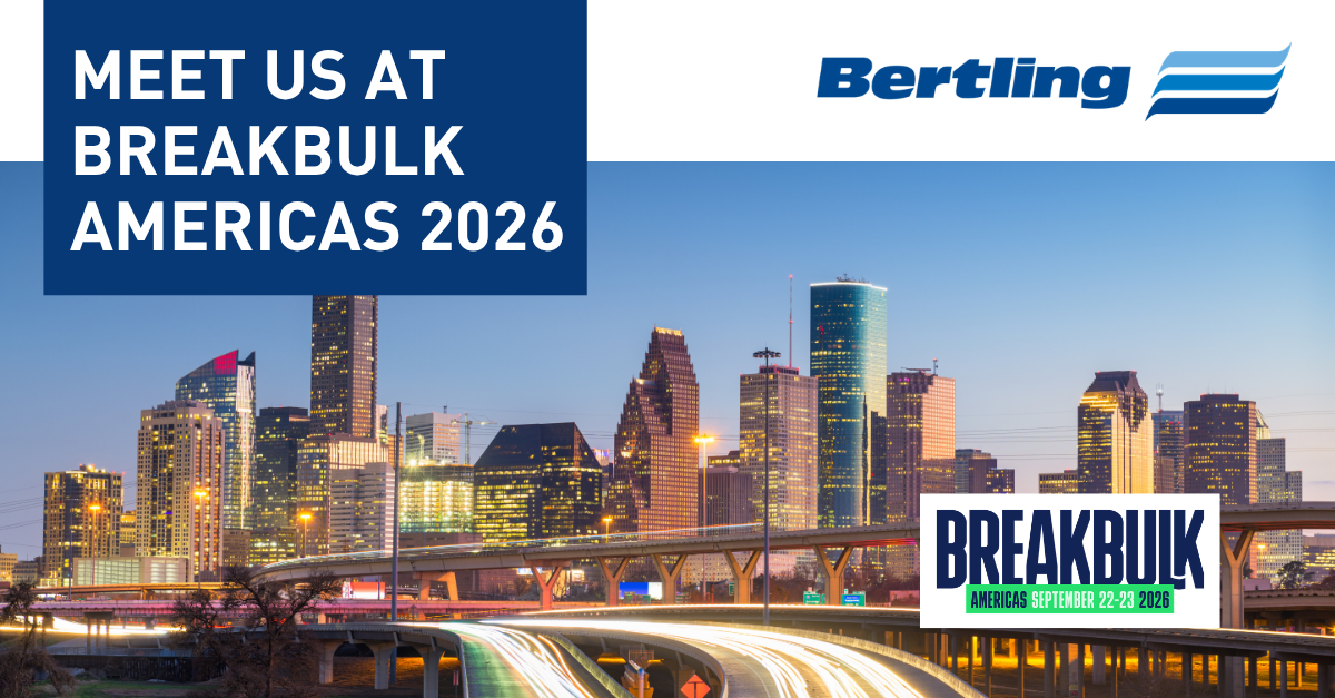 Bertling Logistics at Breakbulk Americas 2026 in Houston Texas