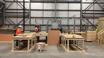 Packing Area Warehouse