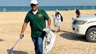 Berting Dubai participates in local cleanup session