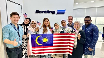 Bertling Malaysia celebrates Merdeka Independence Day