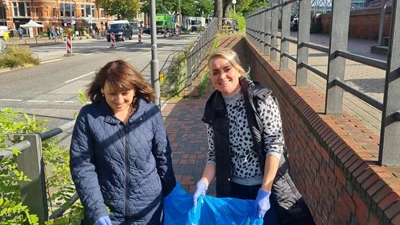Clean-up session by our Head Office in Hamburg