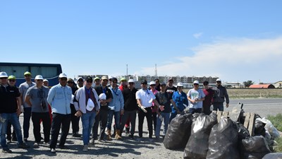 Bertling Kazakhstan joins the One TCO Joint Clean-up Campaign dedicated to International Environment Protection Day