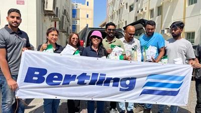 Charity event held by Bertling Dubai