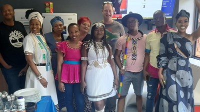 Our colleagues from Bertling South Africa celebrate Heritage Day