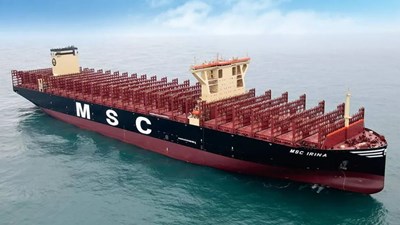 MSC takes delivery of world’s largest boxship