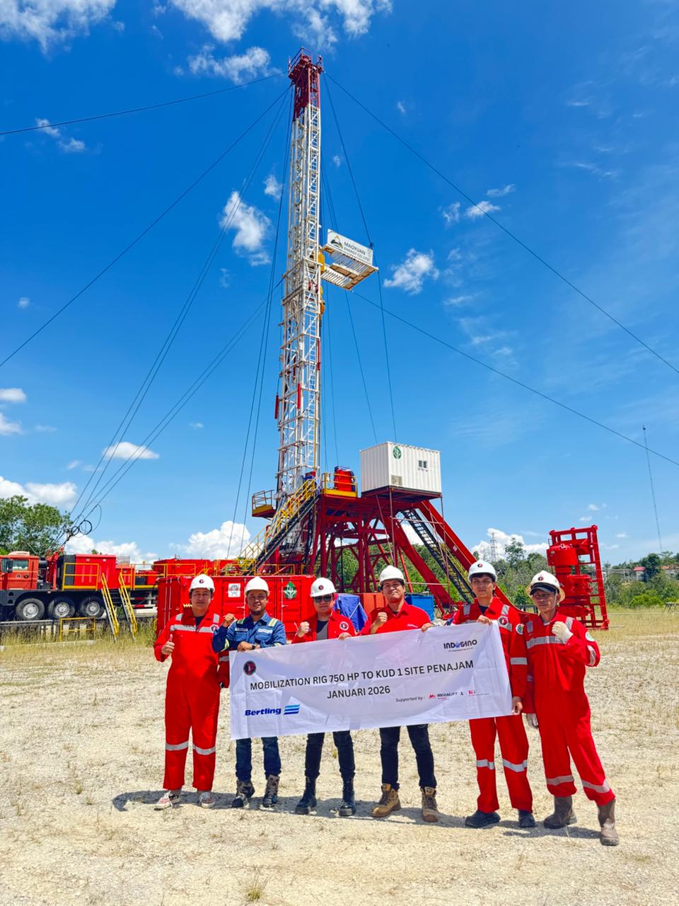 Bertling Logistics Successfully Delivers 750HP Land Rig to a Drilling Site in Indonesia