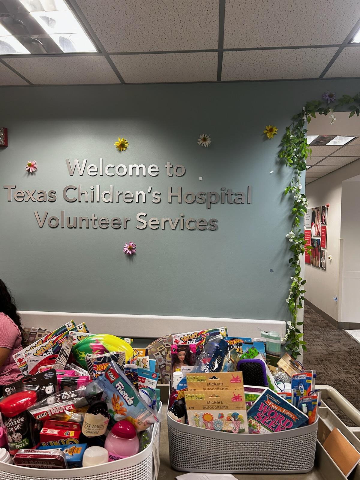 Bertling Houston donates to a local children’s hospital
