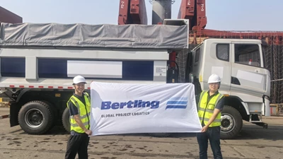 Bertling China Successfully Transports 100 SANY Dump Trucks