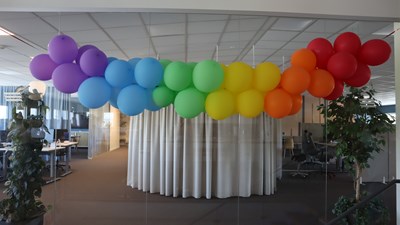 Pride Month celebrations at Bertling Sweden