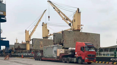 Bertling transports heavy transformers to Chile