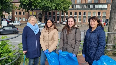 Clean-up session by our Head Office in Hamburg