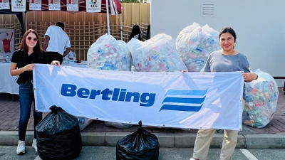 Bertling Dubai participates in Green Initiative - Can Collection Success