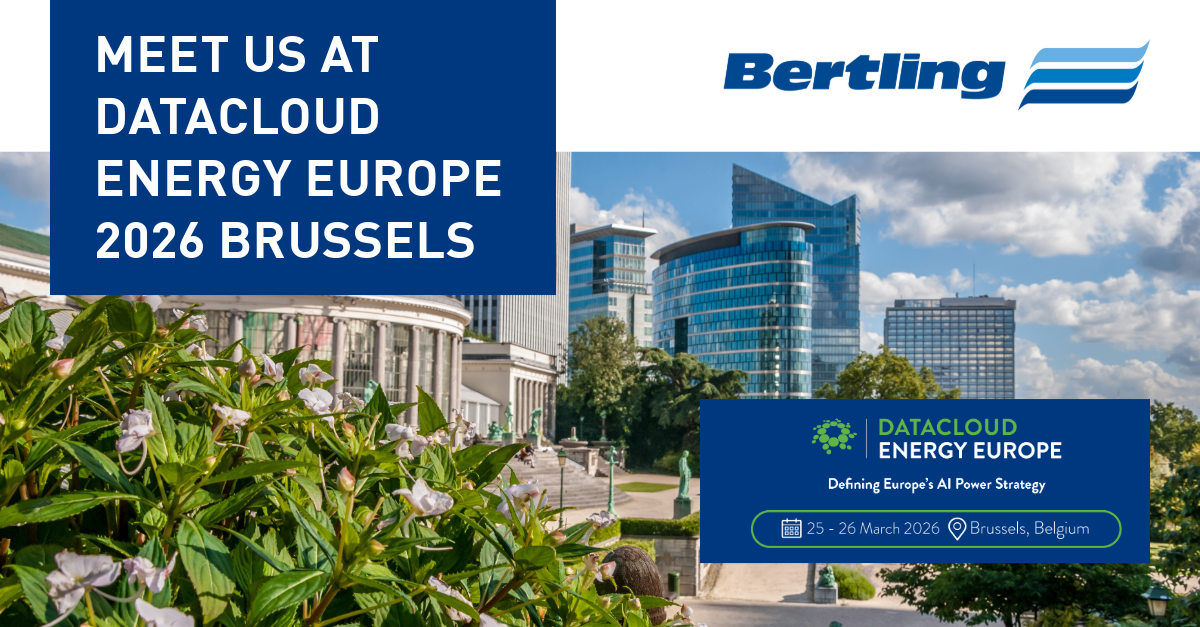 Bertling Participates in Datacloud Energy Europe 2026 in Brussels.