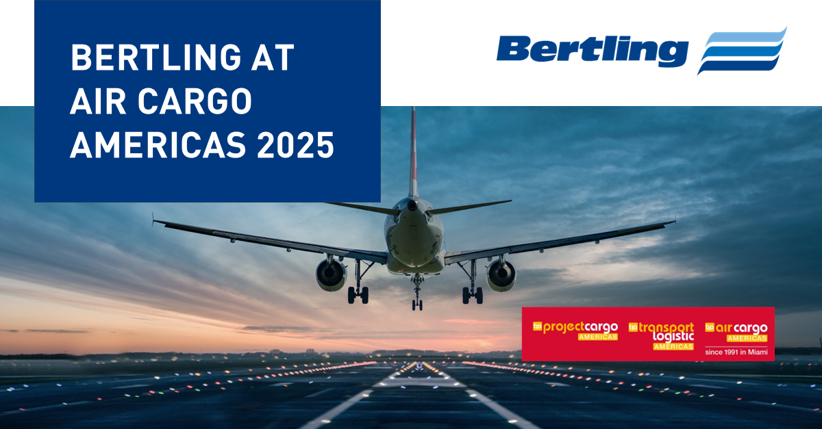Bertling at transport logistic, project cargo & air cargo Americas 2025