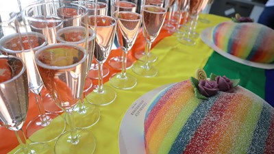 Pride Month celebrations at Bertling Sweden