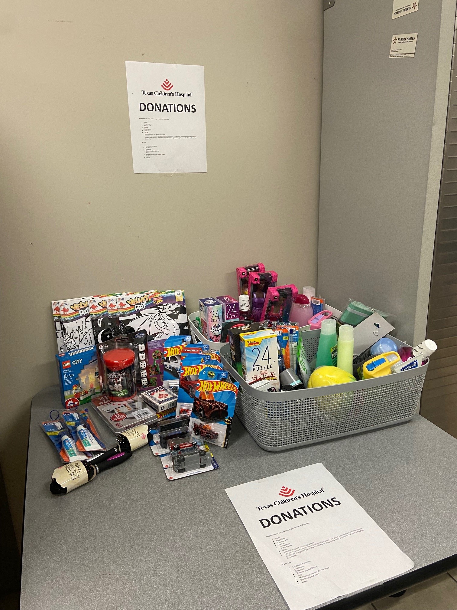 Bertling Houston donates to a local children’s hospital