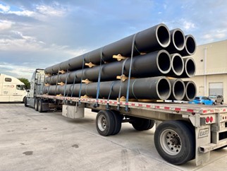 Ongoing HDPE Pipe Shipments from Miami to Suriname