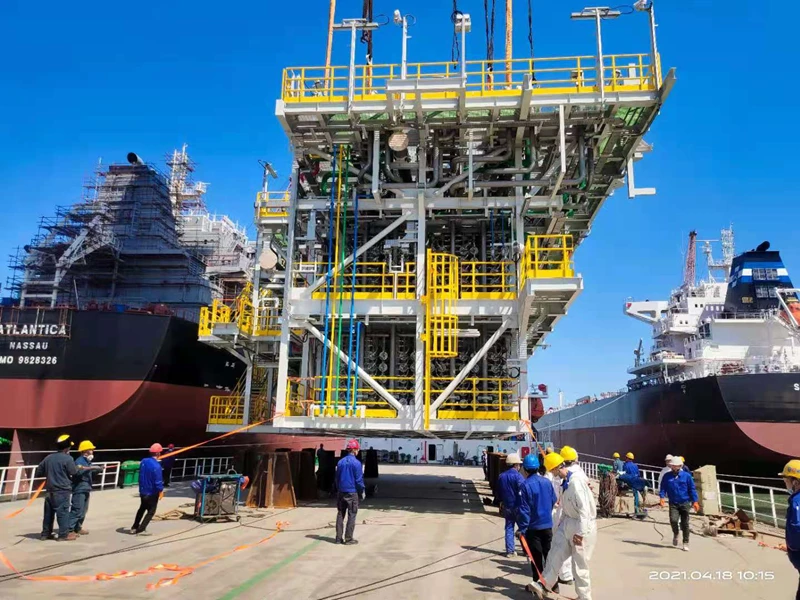 Mating Module Fpso Transport of heavy FPSO Modules for MV32 Project | Bertling Group