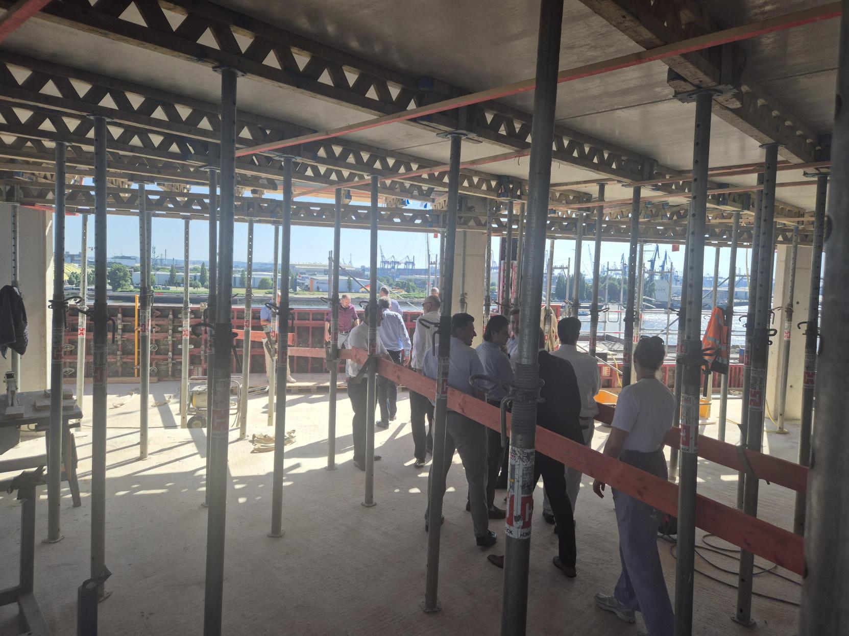 Bertling Celebrates Topping-Out Ceremony for New Global Headquarters