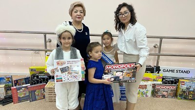 Bertling Kazakhstan donates New Year surprises to Children’s Village