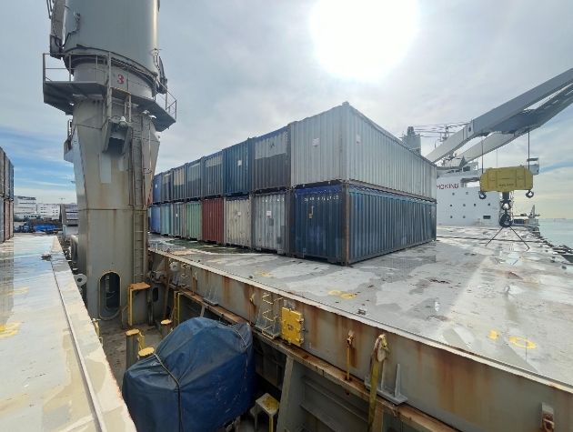 Smooth part charter shipment from Singapore to Brazil