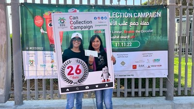 Bertling Dubai participates in can collection drives