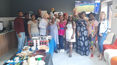 Our colleagues from Bertling South Africa celebrate Heritage Day