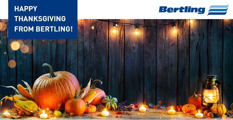 Happy Thanksgiving from Bertling!