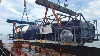 Bertling Logistics Delivers Gas Metering Skid to Western Australia