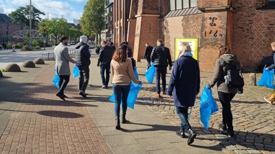 Clean-up session by our Head Office in Hamburg