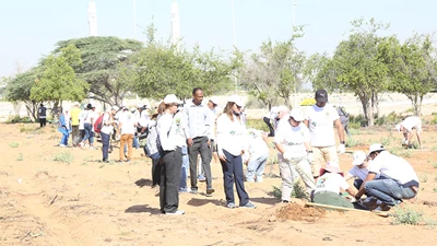 Bertling Dubai participates in tree planting initiative